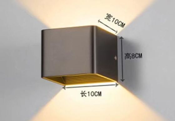 220V 屋外 LED 壁灯 防水 上下灯 太陽光充電