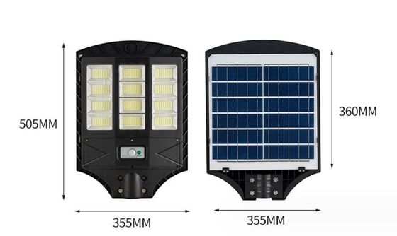 100W 屋外路灯,LED 太陽光運動センサーライト IP65 防水